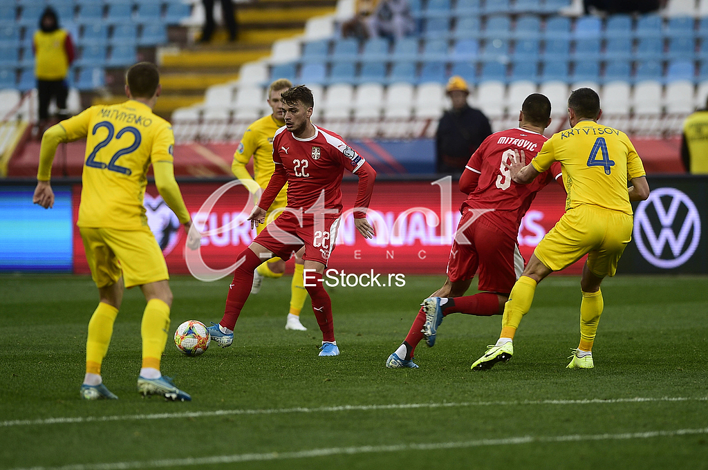 Adem Ljajic Srbija vs Ukrajina