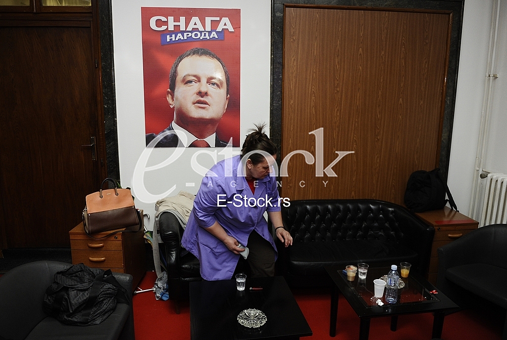 Election night in Serbia 2016 SNS