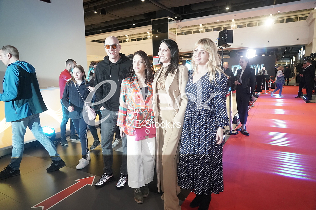 Milos Petrovic Trojpec, Anita Ognjanovic, Jelisaveta Orasanin i Tamara Krcunovic