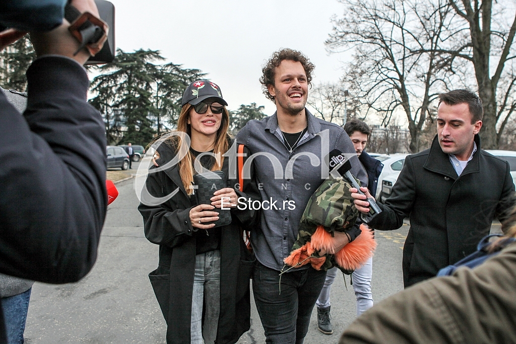 Severina and Igor Kojic at the hearing in UKP
 

