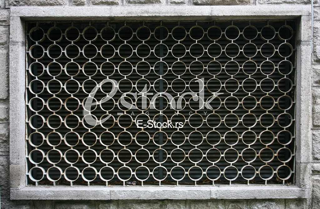 decorative iron window pattern, metal protection on the window, Metal net circle texture background networks with holes decorative iron window pattern, metal protection on the window, Metal net circle texture background networks with holes