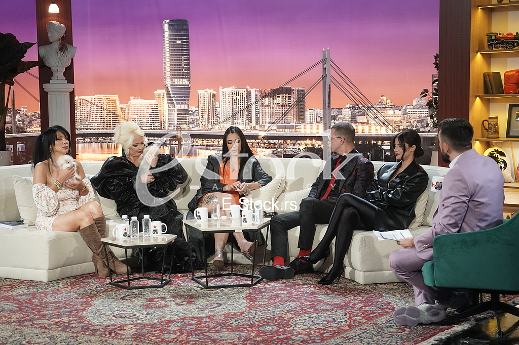 Vesna Vukelic Vendi, Maja Nikolic, Sanja Vucic, Predrag Aydejkovic, Ivana Rasic Sajsi MC i Ognjen Amidzic