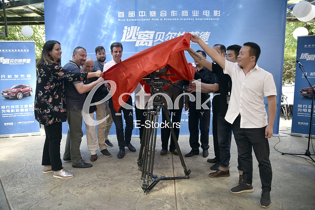 The first commercial film in the Chinese-Serbian production, Belgrade Escape