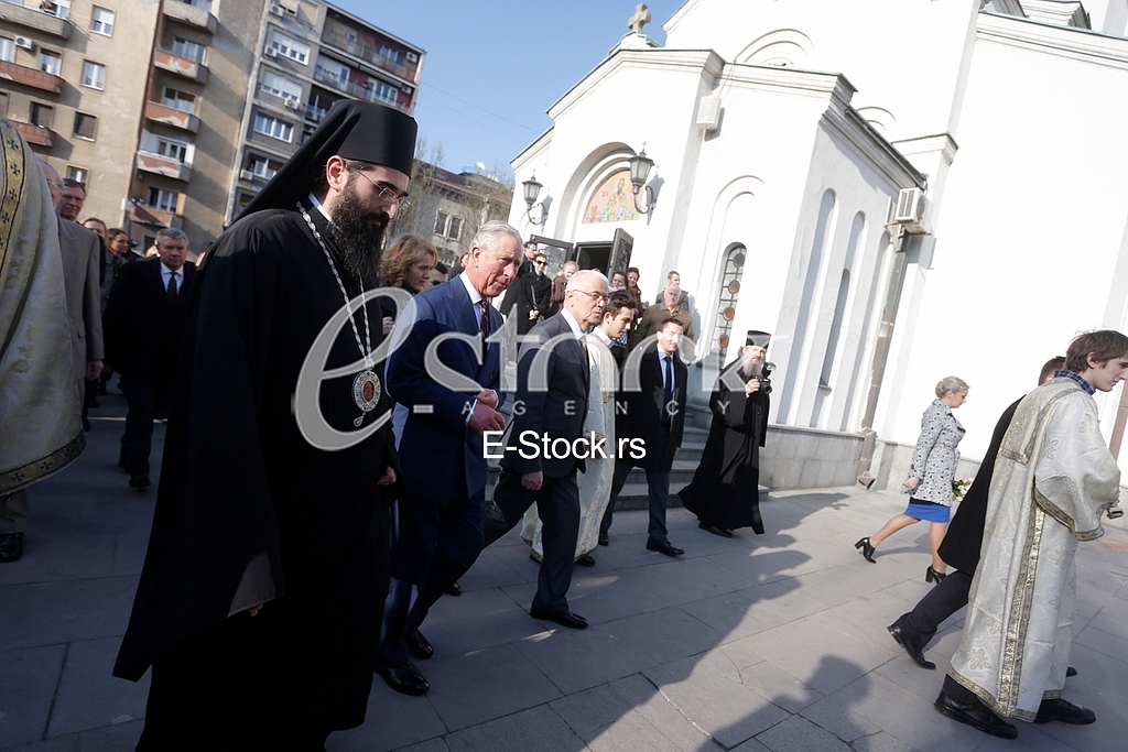Prince Charles and Camilla in Belgrade