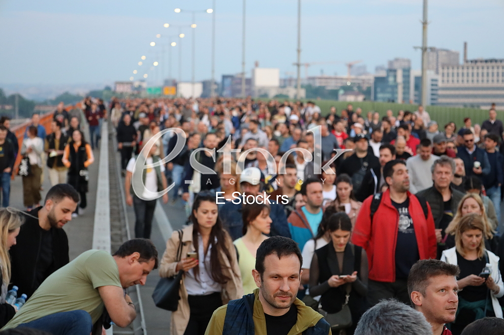 Protest Srbija protiv nasilja
