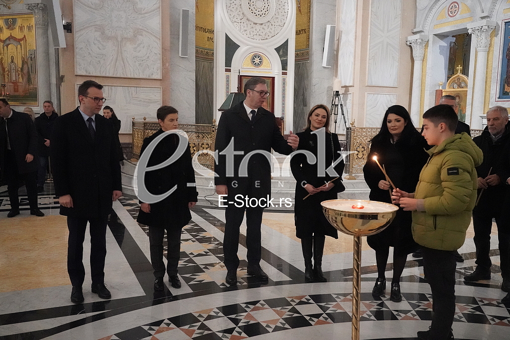 Petar Petkovic, Ana Brnabic, Aleksandar Vucic, Milena Popovic i Bogdan Ivanovic