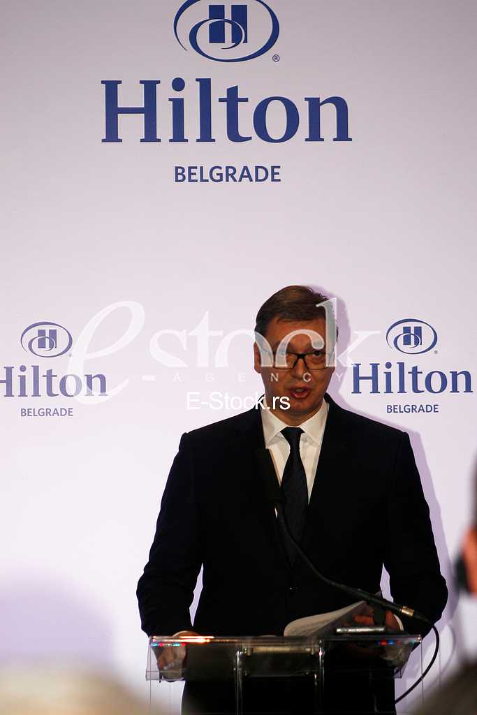  aleksandar vucic , hilton hotel otvaranje u bg