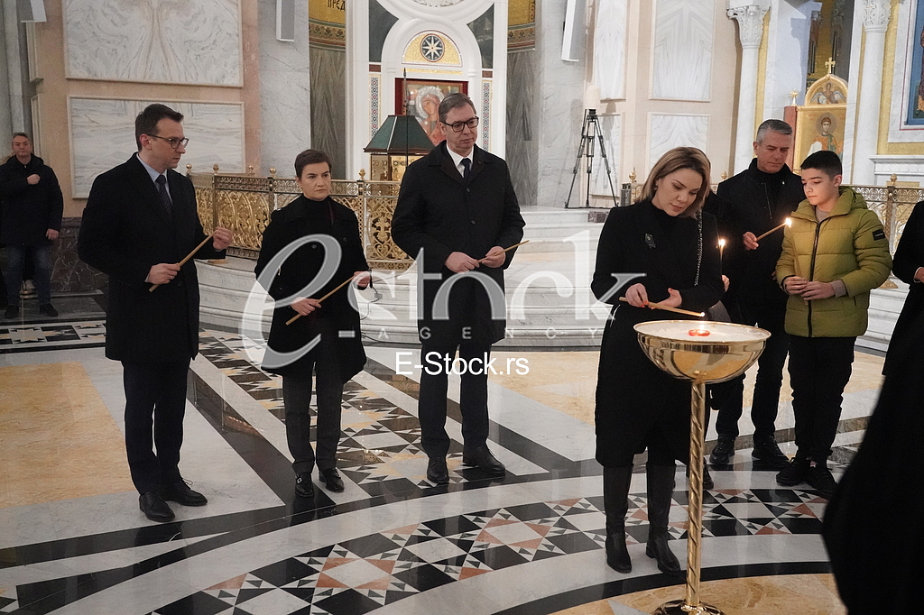 Petar Petkovic, Ana Brnabic, Aleksandar Vucic, Milena Popovic i Bogdan Ivanovic
