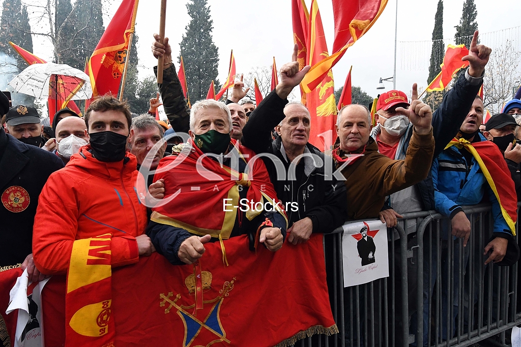 Podgorica protest