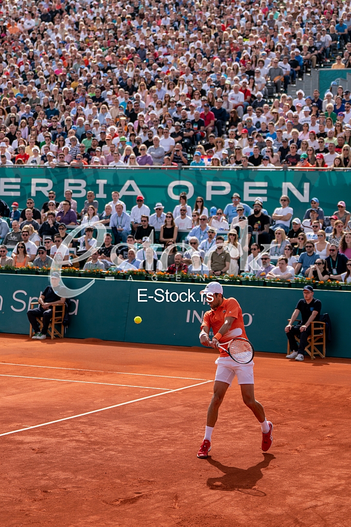 Tenis - Serbia open: Novak Đoković v Andrej Rubljov
