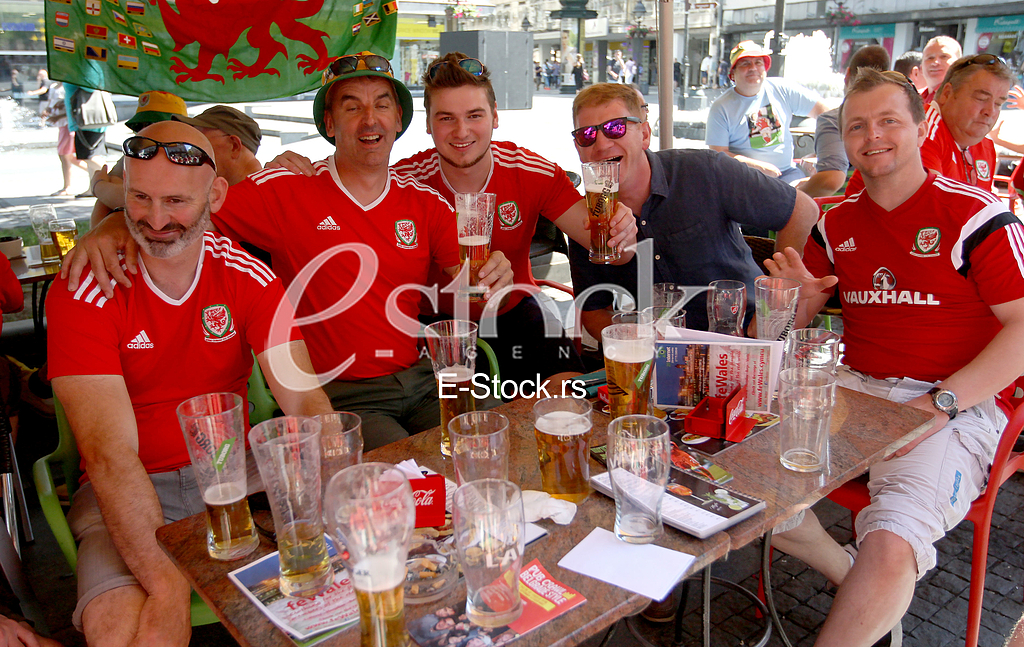 Navijaci Velsa. Navijaci Velsa.