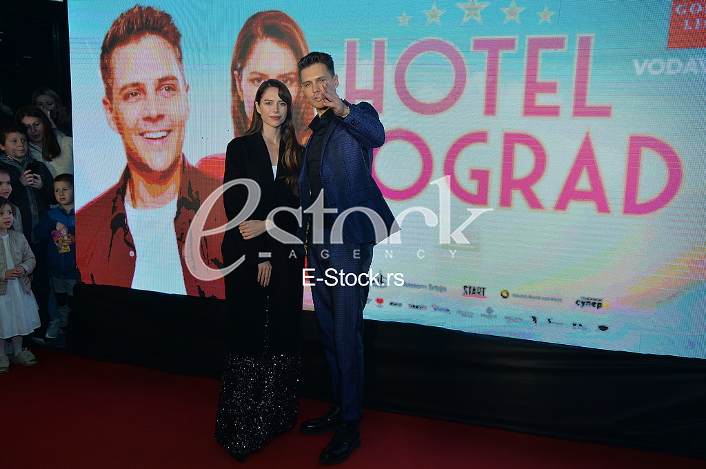 Milos Bikovic i Dijana Pozarskaja