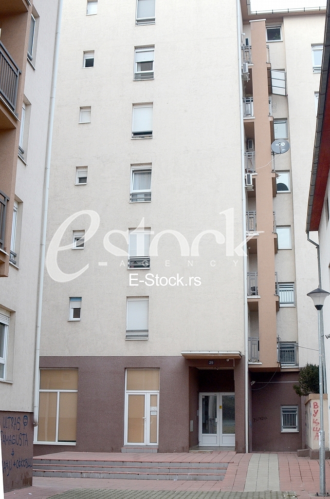 The building in which she lives Milica Dabovic