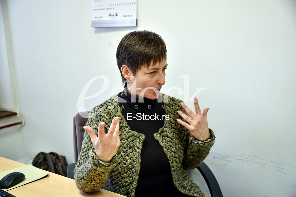Ivana Spasic, professor at the Faculty of Philosophy