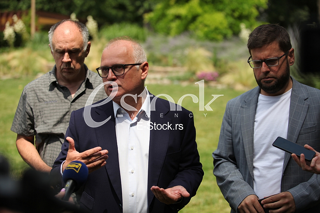 Svetislav Bule Goncic, Goran Vesic i Ivan Karl