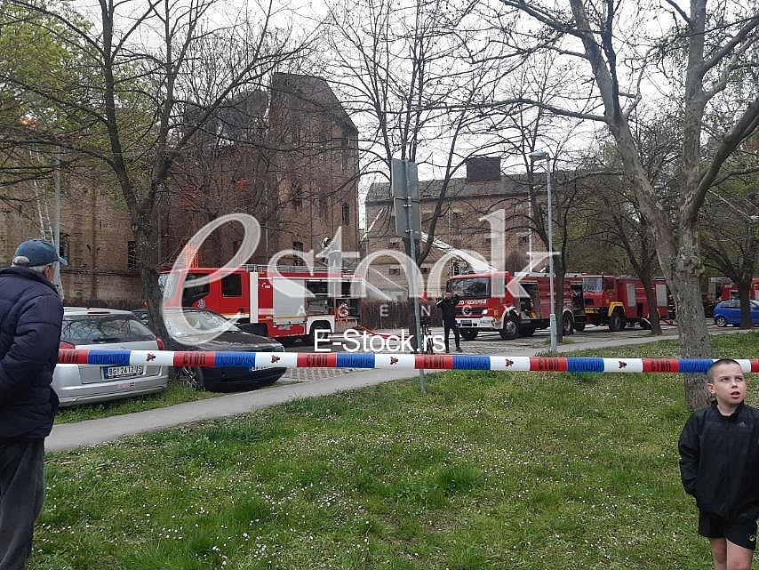 Pozar Stari mlin Obrenovac