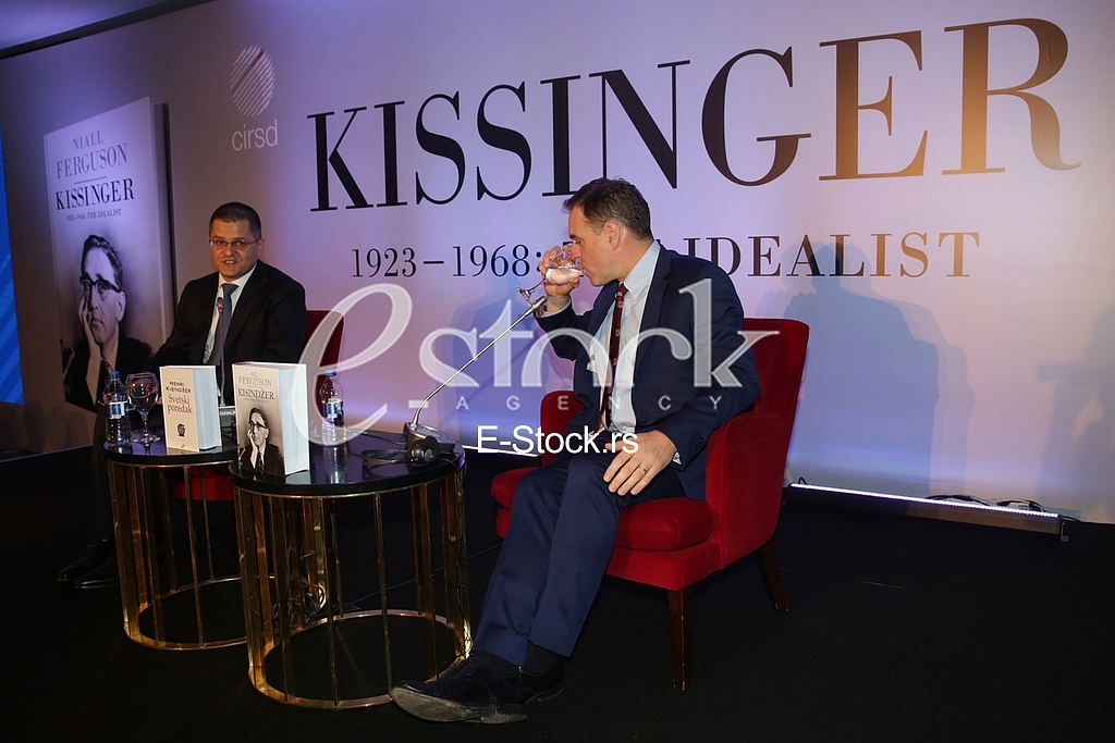 Promotion of the book Henry Kissinger