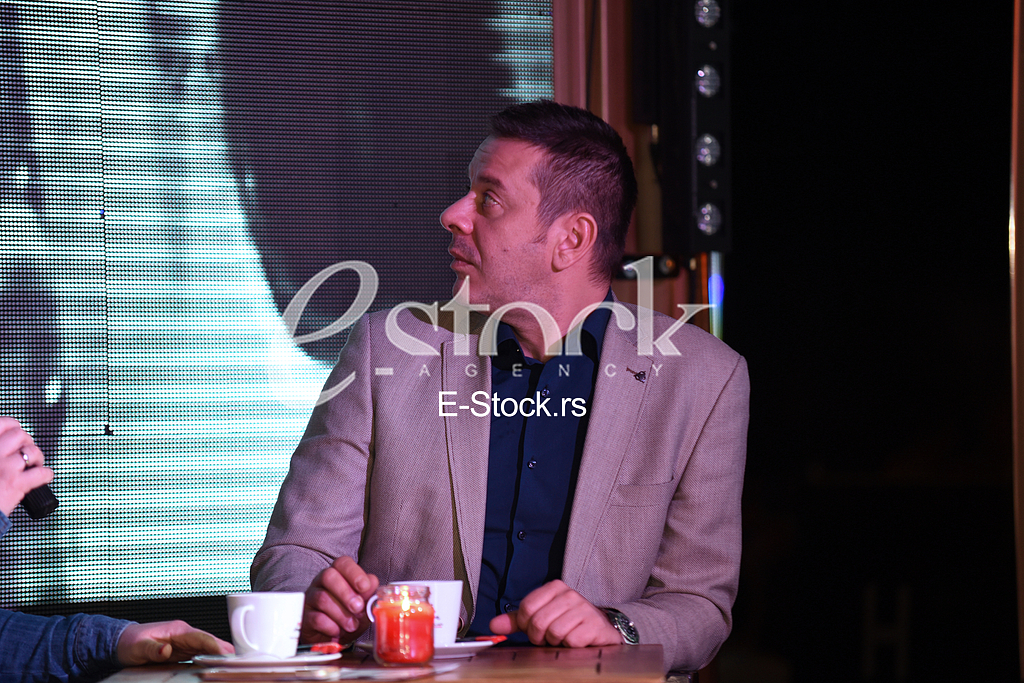 Vlado Georgijev, promotion of the concert in December
