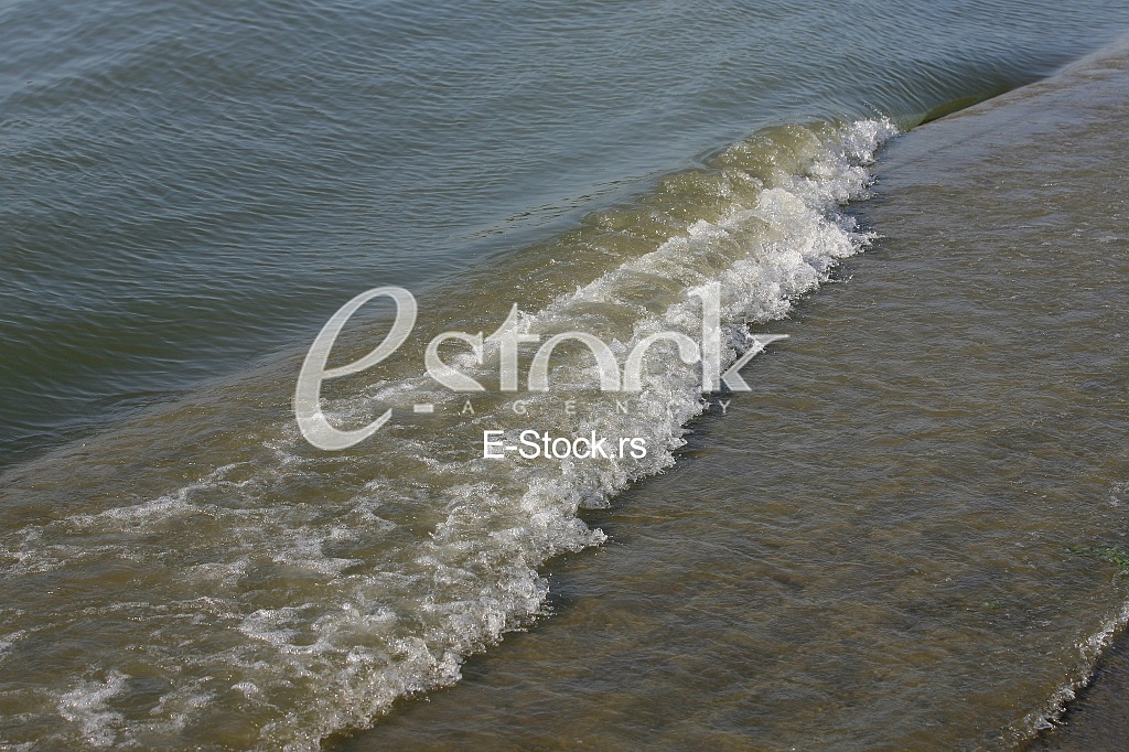 river water surface with waves, water surface background