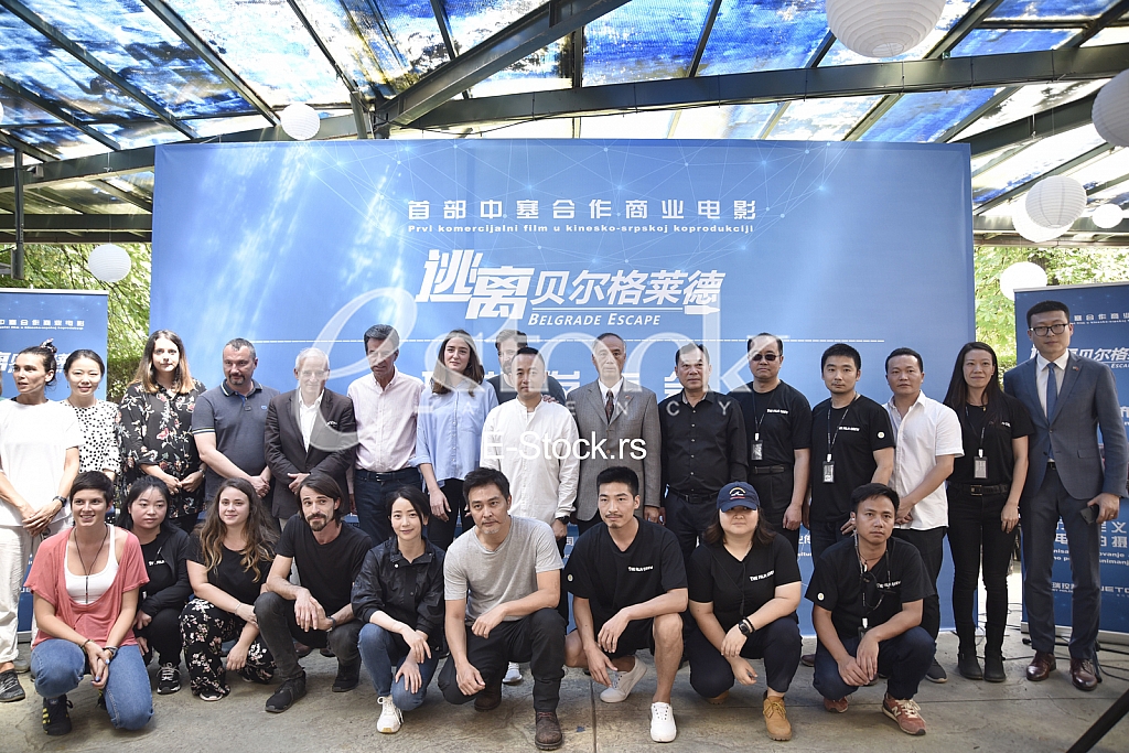 The first commercial film in the Chinese-Serbian production, Belgrade Escape