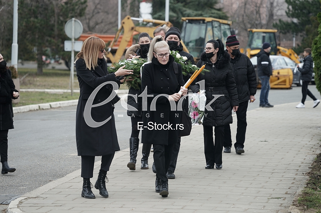 Sahrana Snezana Pantic