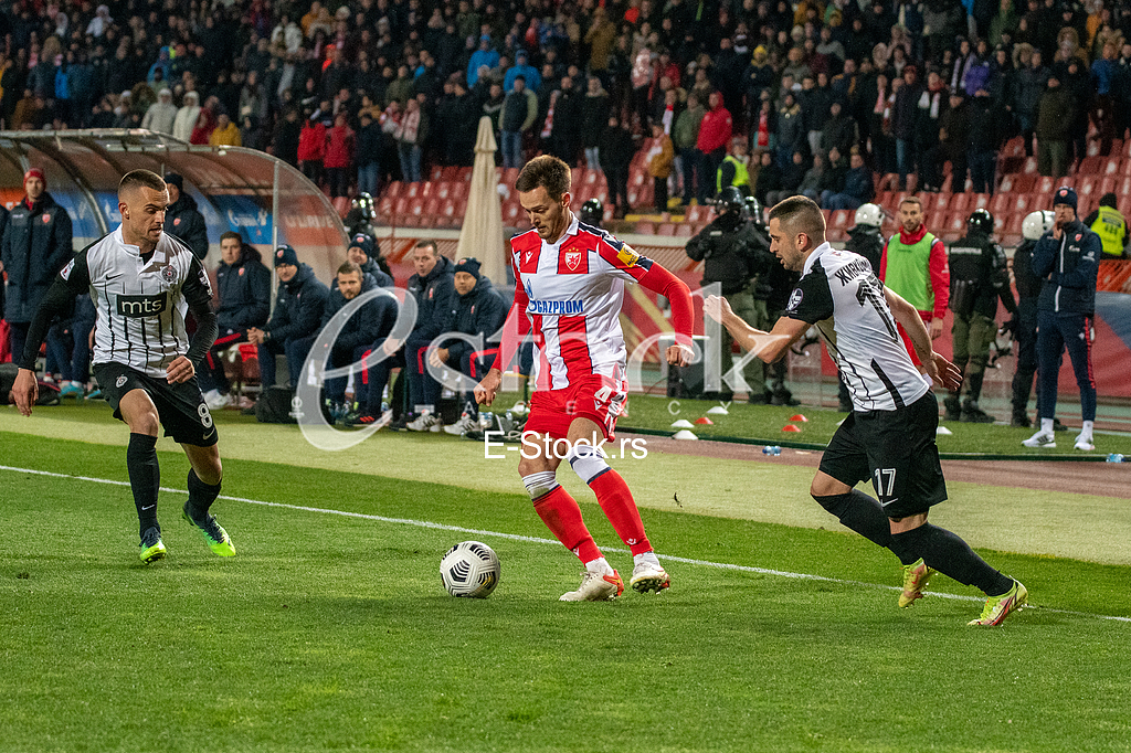 Fudbal - Super liga Srbije: Crvena zvezda - Partizan
