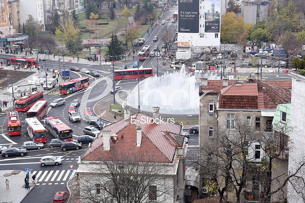 Slavija, circular stream