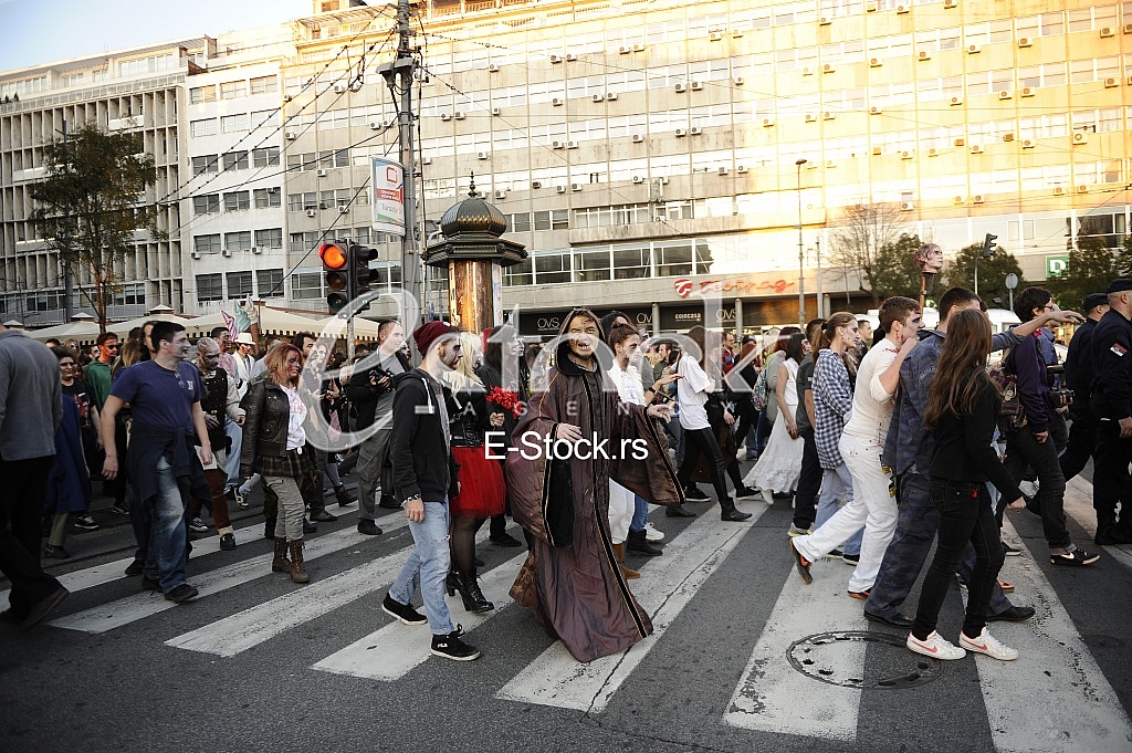 Zombie Day of walking dead