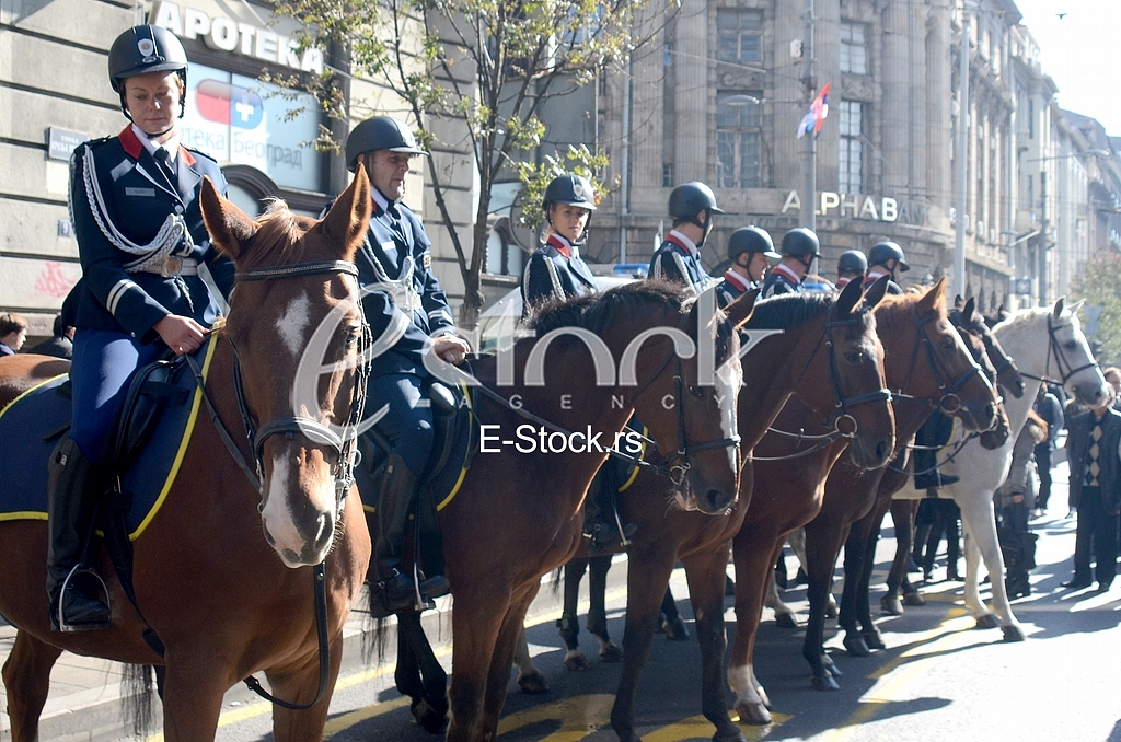 Celebration of the liberation of Belgrade in World War II