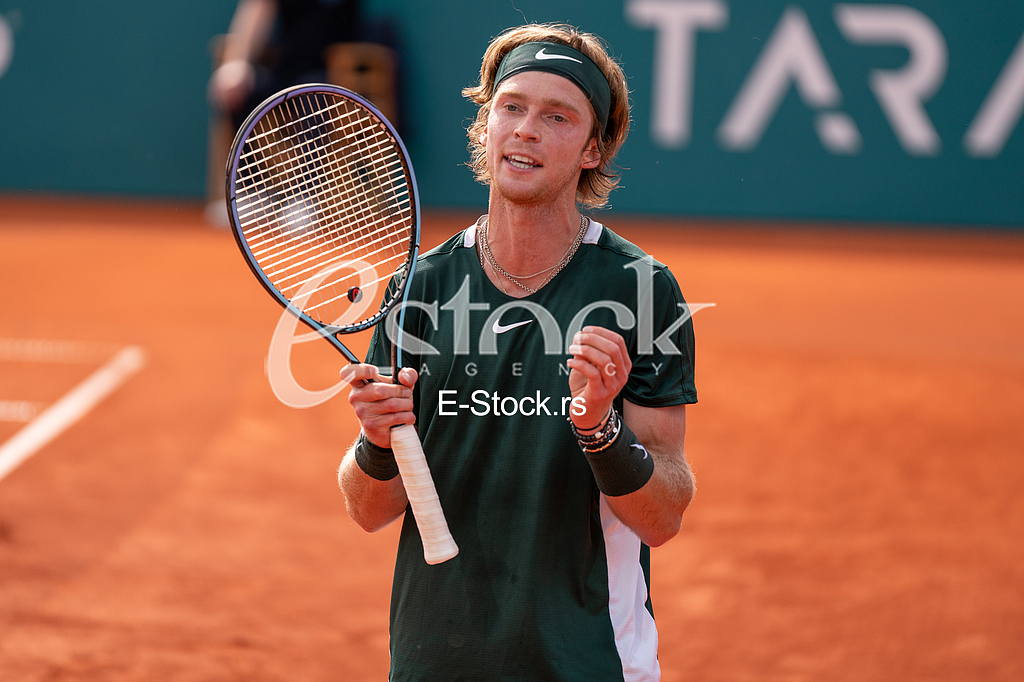 Tenis - Serbia open: Novak Đoković v Andrej Rubljov