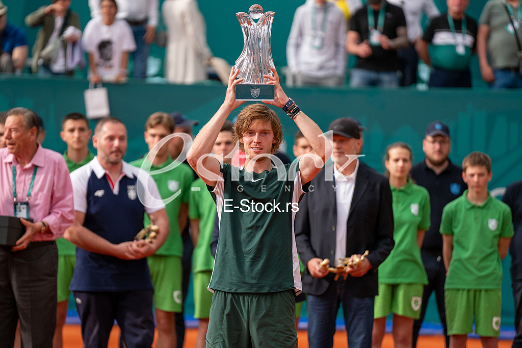 Tenis - Serbia open: Novak Đoković v Andrej Rubljov