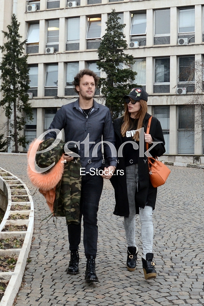 Severina and Igor Kojic at the hearing in UKP
 

