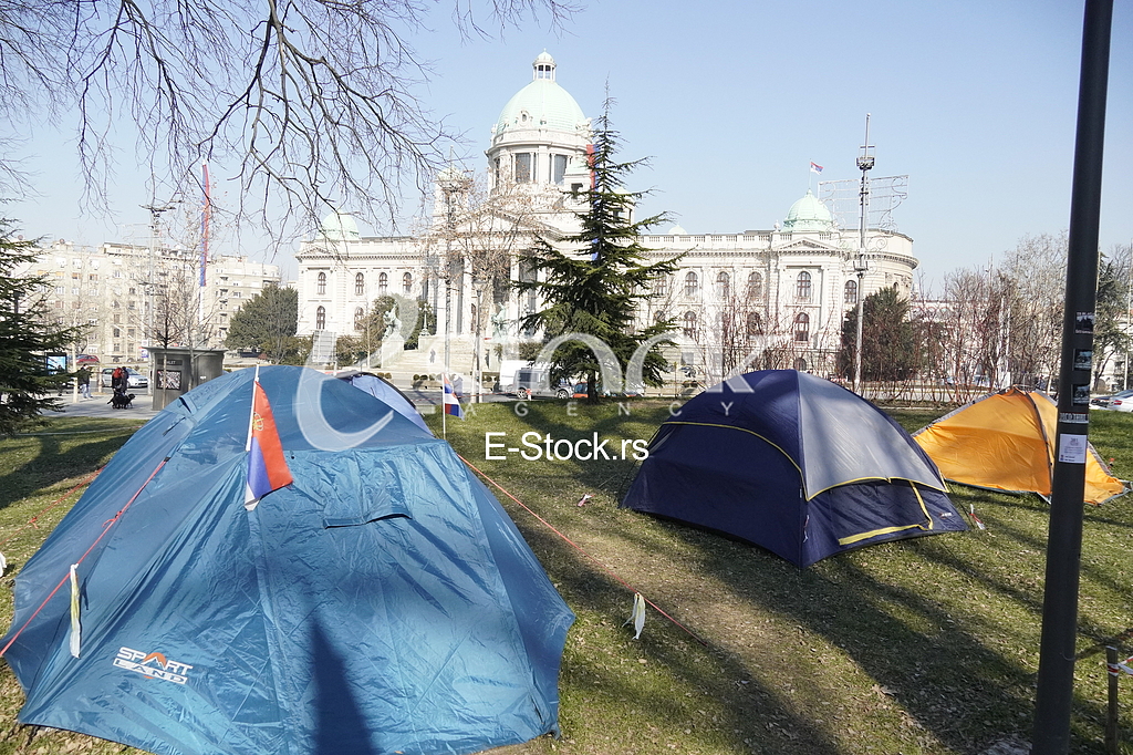 Protest ratnih veterana i vojnih invalida
