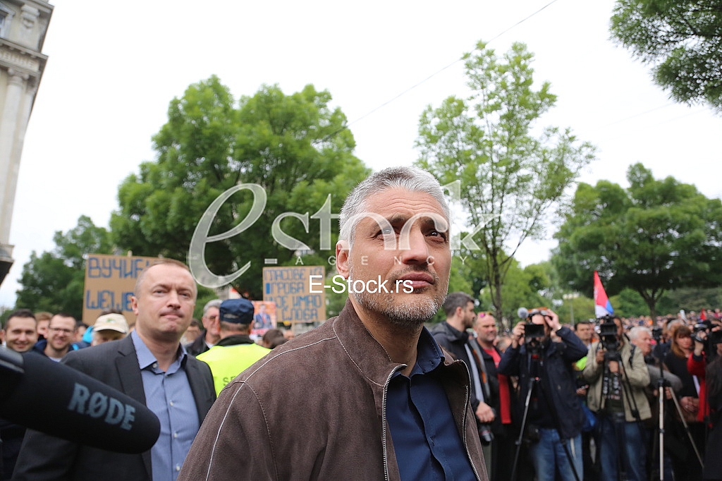 Protest political opposition in Serbia Protest political opposition in Serbia
