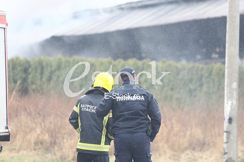 Pozar naselje Brace Jerkovic