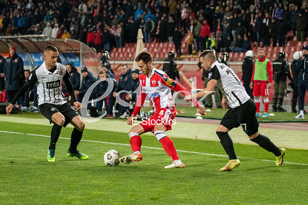 Fudbal - Super liga Srbije: Crvena zvezda - Partizan