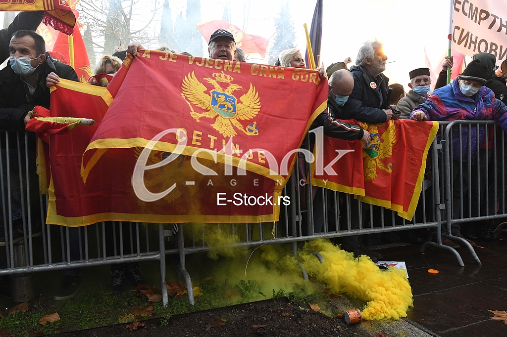 Podgorica protest