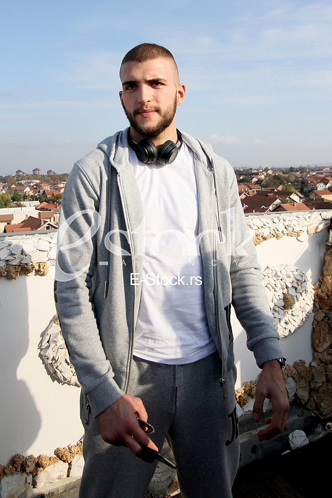 Announcement of the boxing match 