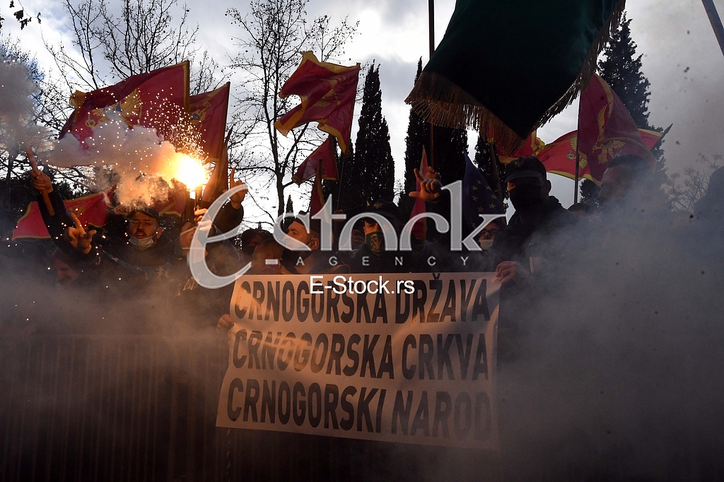 Podgorica protest