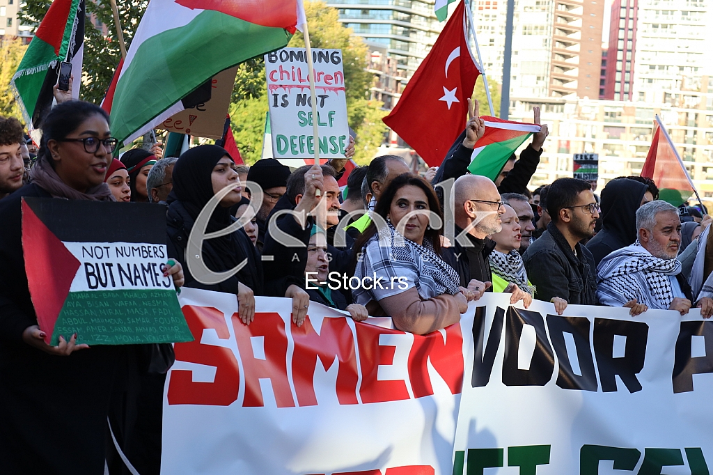 Protest podske Palestinskom narodu