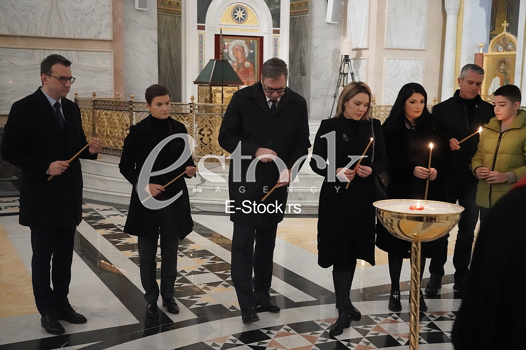 Petar Petkovic, Ana Brnabic, Aleksandar Vucic, Milena Popovic i Bogdan Ivanovic