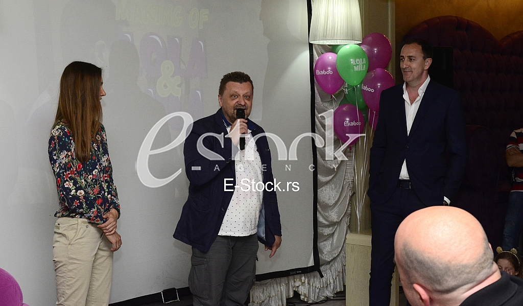 promotion of cartoon film Lola & Mila in the playroom Jungle