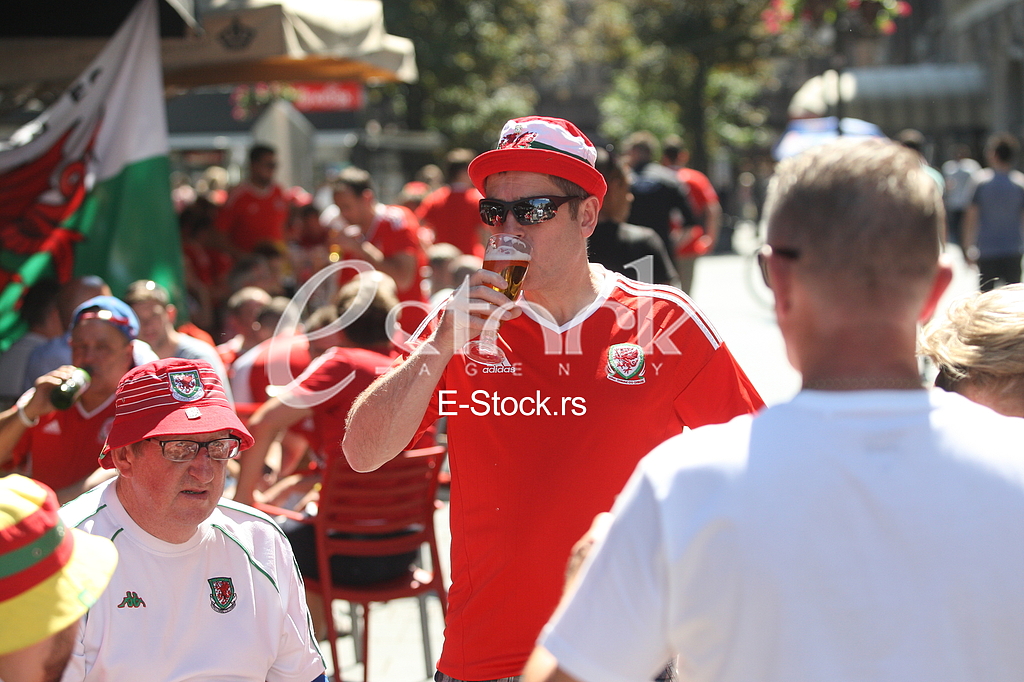 Navijaci Velsa. Navijaci Velsa.