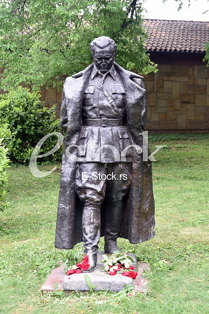 Celebrating 38 years since the death of Josip Broz Tito, the president of the SFRY in the House of Flowers.