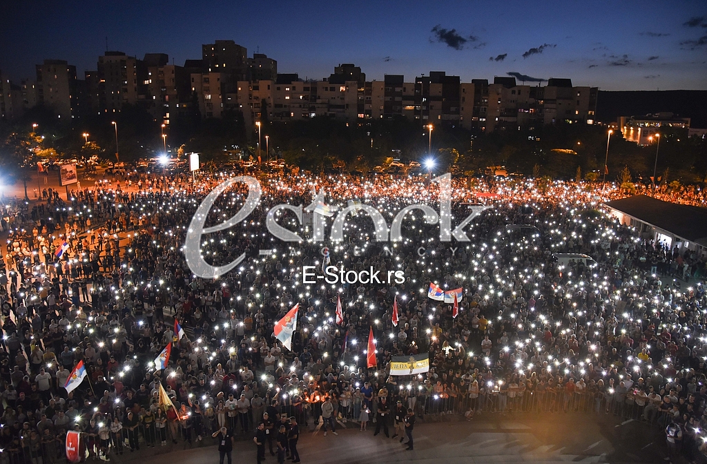 Podgorica litija Podgorica litija