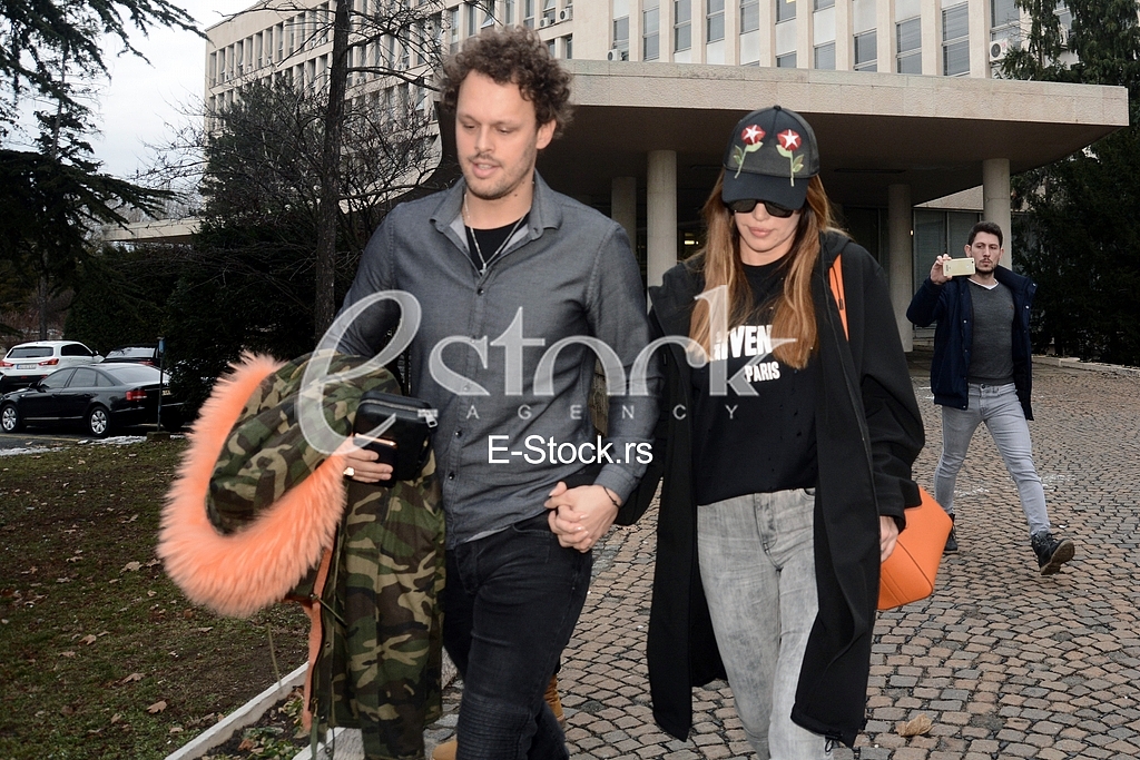 Severina and Igor Kojic at the hearing in UKP
 

