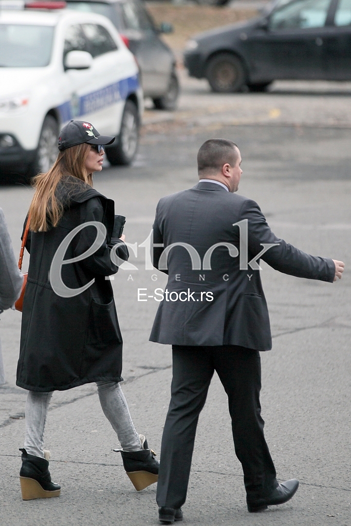 Severina and Igor Kojic at the hearing in UKP
 


