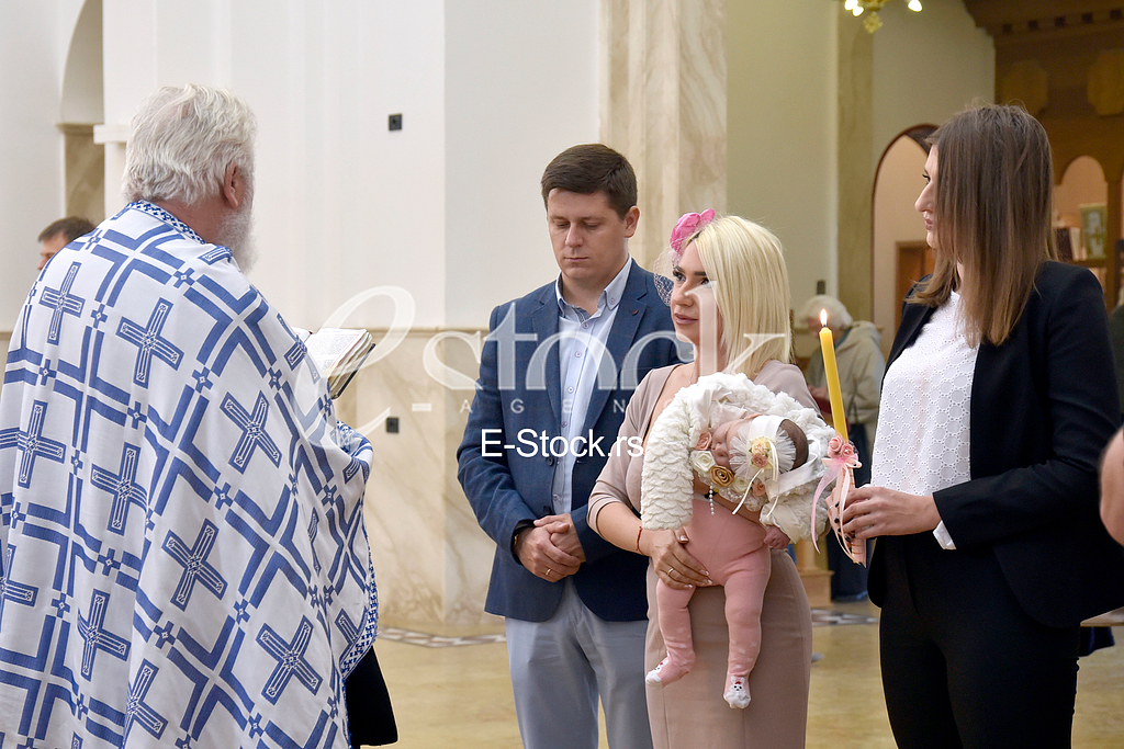 TV  Happy host Jovana Jeremic is baptizing her daughter Lea