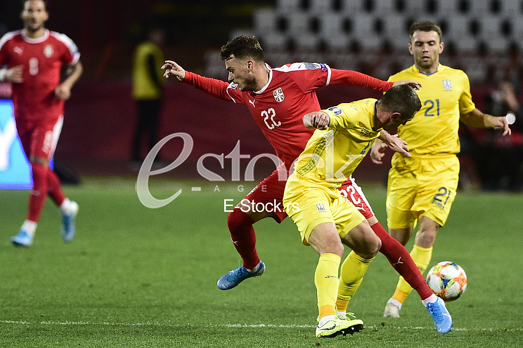 Adem Ljajic Srbija vs Ukrajina