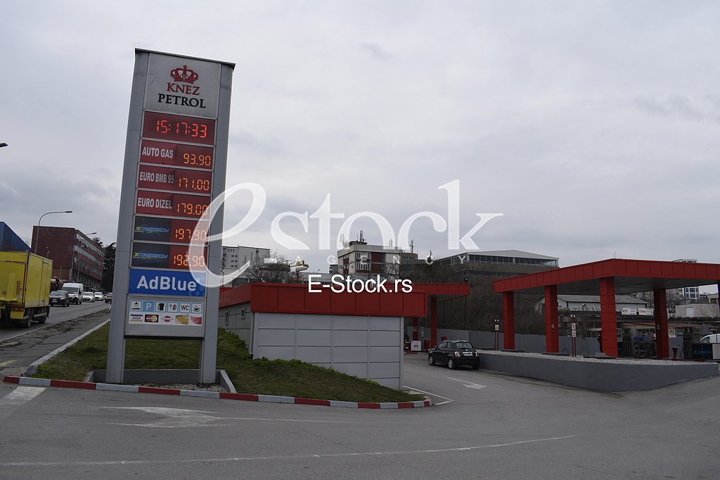 gorivo pumpa nis knez petrol